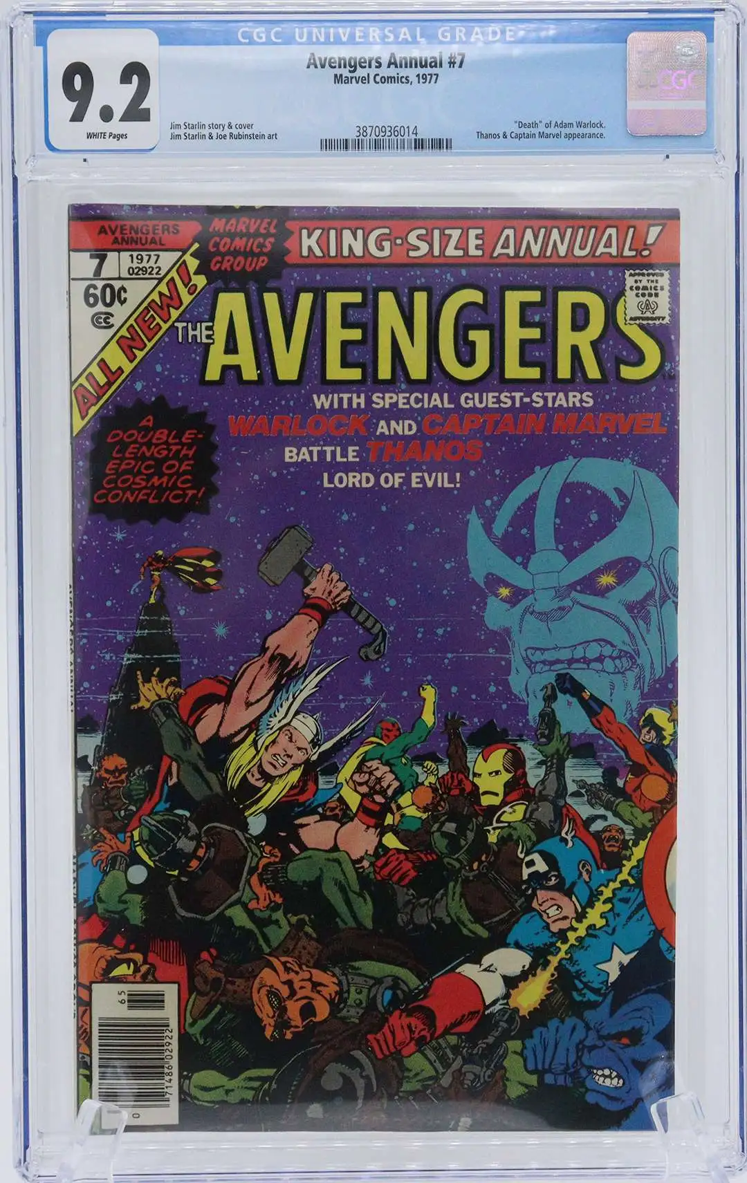 Guardians of the Galaxy Graded Comic CGC 8.5 Comic Book 1 Marvel Comics ...