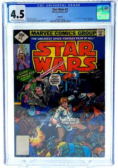 Two graded comic hot books