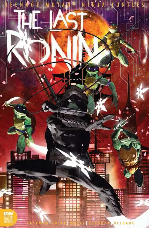 IDW TMNT: The Last Ronin #1 Toywiz Edition B Comic Book [CGC 9.8]