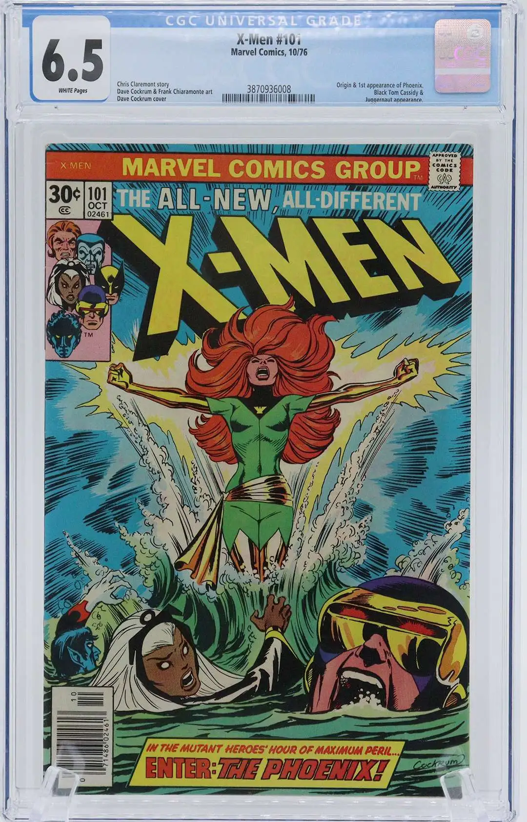 X-Men Graded Comic #101 CGC 6.5 Comic Book [Origin & 1st Apperance of Phoenix]