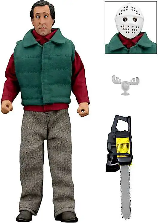 NECA National Lampoon's Christmas Vacation Chainsaw Clark Griswold Clothed Action Figure