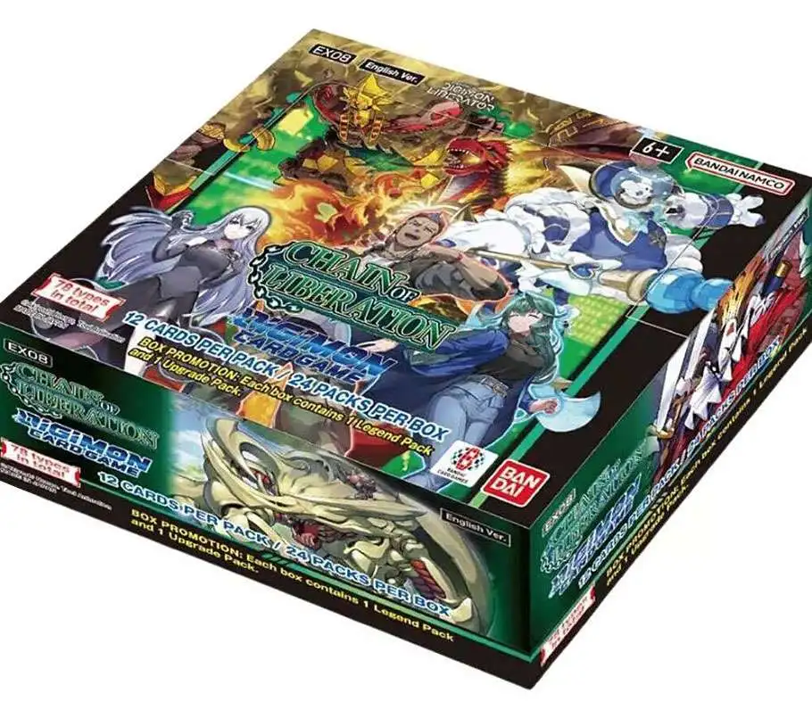 Digimon Trading Card Game Chains of Liberation Booster Box Digimon Trading Card Game Chains of Liberation Booster Box