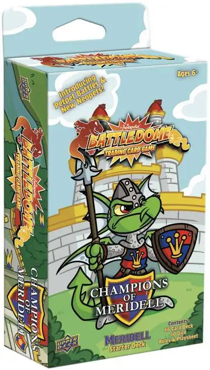 Neopets Battledome Trading Card Game Champions of Meridell Starter Deck [66 Cards]