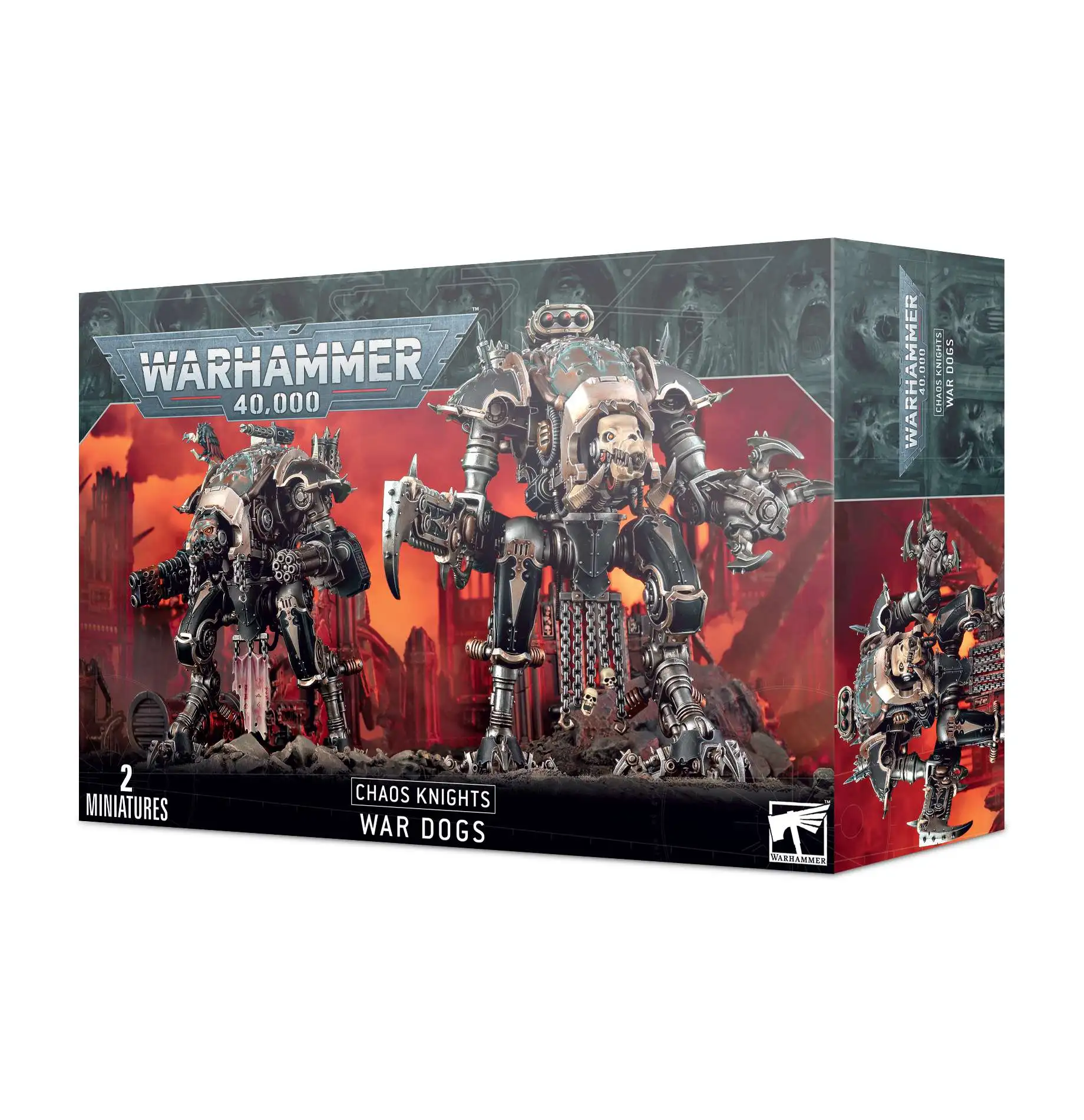 Warhammer 40,000 Chaos Knights War Dogs Miniature