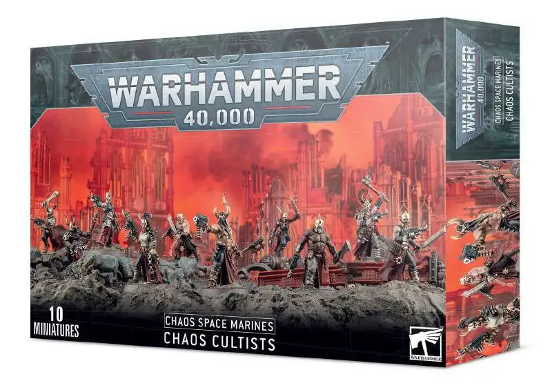 Warhammer 40,000 Chaos Space Marines Cultist Warband