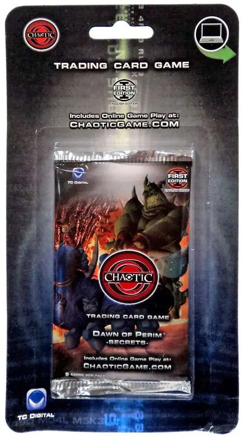 CHAOTIC TCG SILENT SANDS BLISTER PACKS SEALED 12 PACKS 1st Edition 