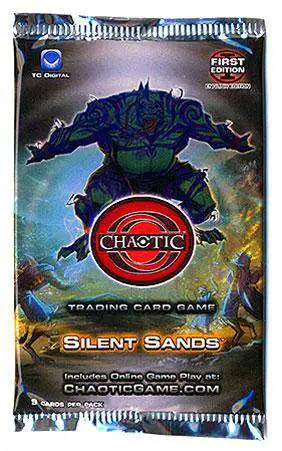 Chaotic Trading Card Game Silent Sands Booster Pack [9 Cards]