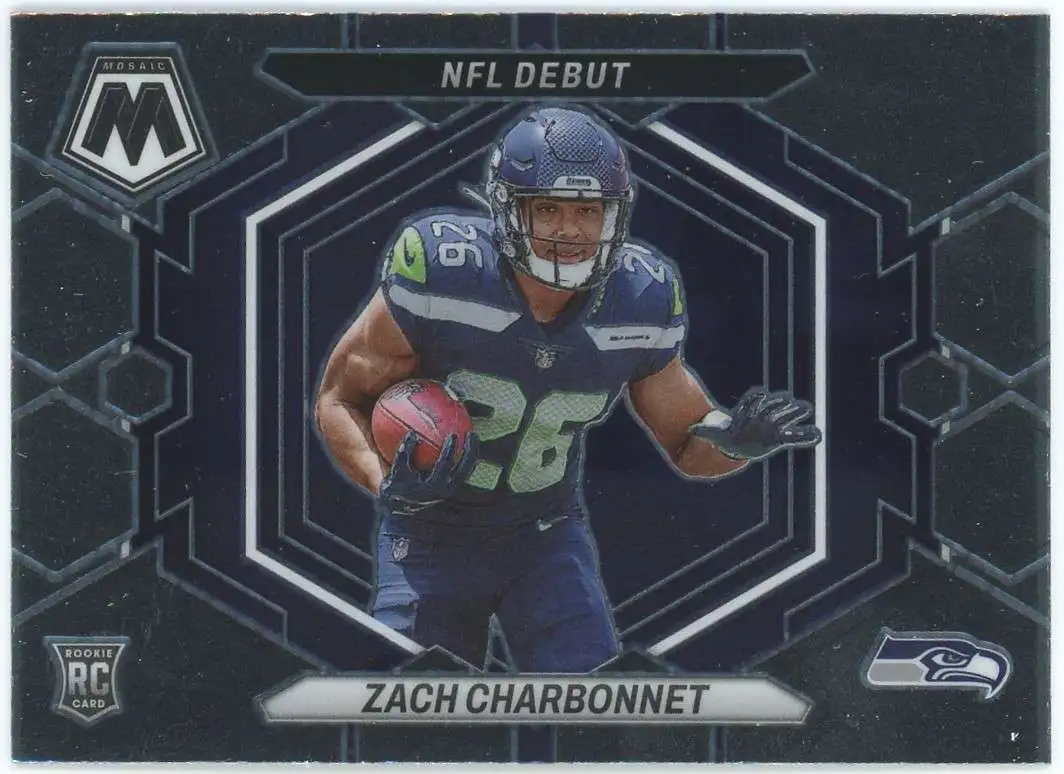 NFL 2023 Panini Mosaic Zach Charbonnet ND-11 [Rookie, NFL Debut]