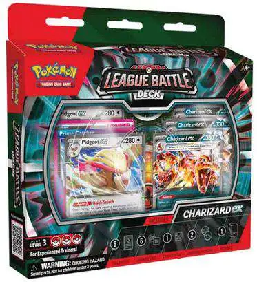 Pokemon Charizard EX League Battle Deck [60-Card Deck, Deck Box & More]