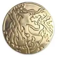 Pokemon Trading Card Game Sword & Shield Charizard Metal Gold Coin