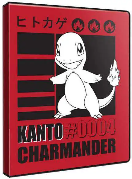 Ultra Pro Pokemon Trading Card Game Charmander 4-Pocket Portfolio Album [Kanji]