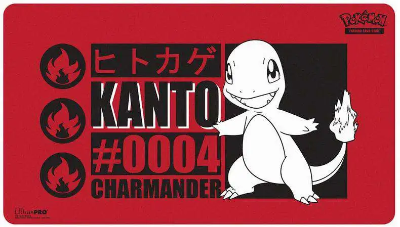 Ultra Pro Pokemon Trading Card Game Charmander Playmat [Kanji]