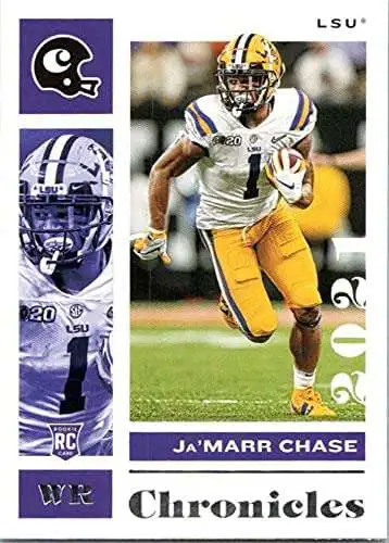 NFL 2021 Panini Chronicles Draft Picks Ja'Marr Chase #5 [Rookie]