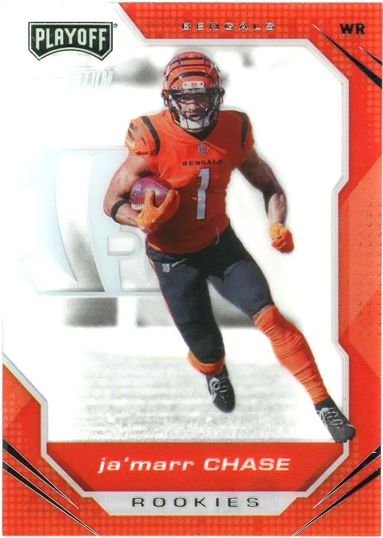 Ja'Marr Chase 2021 Panini Phoenix Rookie Card #105