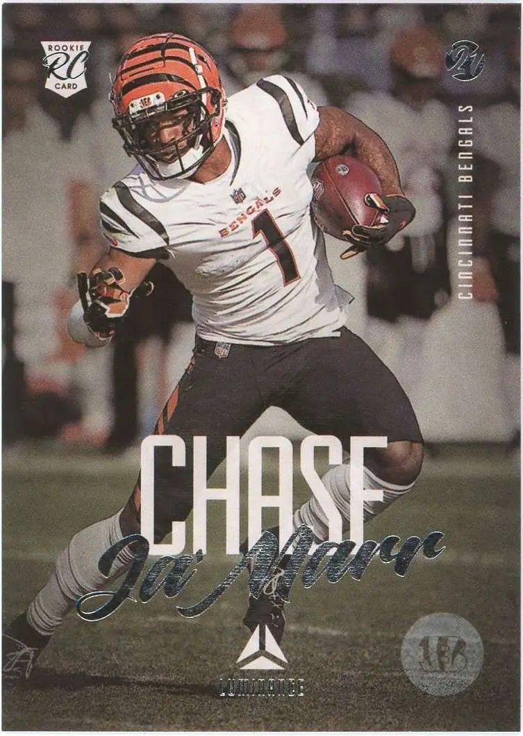 Ja'Marr Chase 2021 Contenders Rookie Round Up Autograph- #'d 25