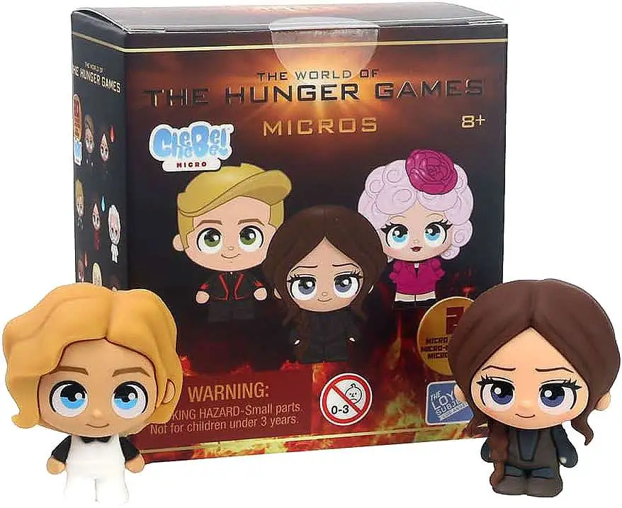 The Hunger Games CheeBee Micro Figure 1.5 Mystery Pack 2 RANDOM ...