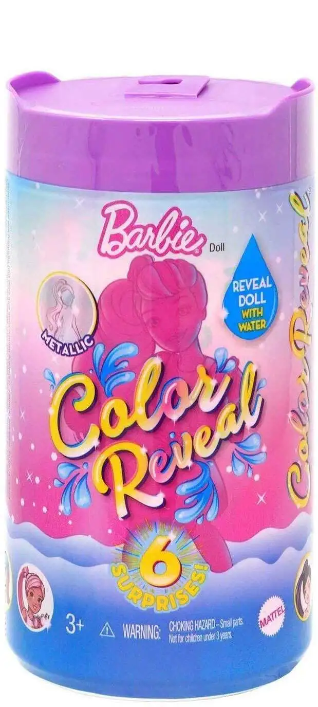 Barbie Color Reveal Shimmer Series Chelsea Surprise Doll Mattel - ToyWiz