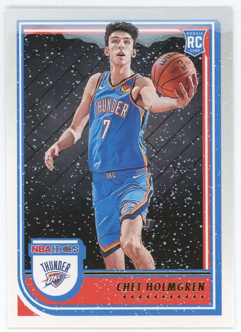NBA 2022-23 Panini Hoops Winter Chet Holmgren #232 [Rookie]