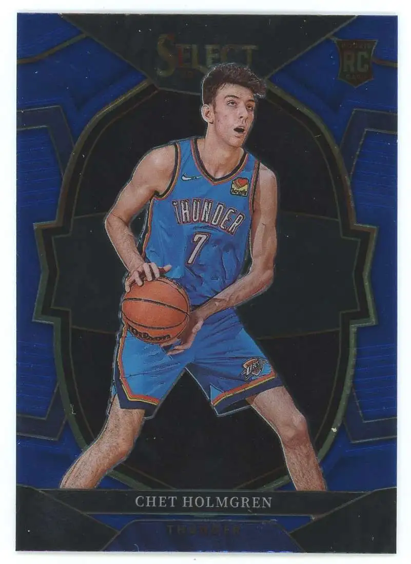 NBA 2022-23 Panini Select Blue Chet Holmgren #83 [Rookie]