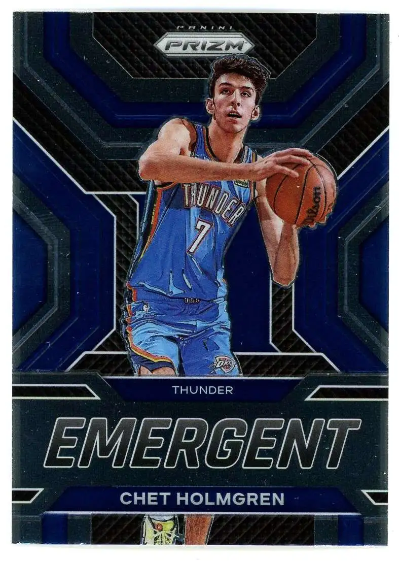 NBA 2022-23 Panini Prizm Emergent Chet Holmgren #16 [Rookie]