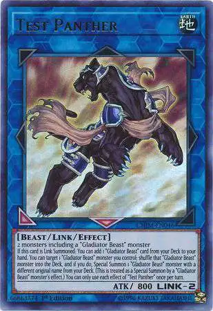 YuGiOh Trading Card Game Chaos Impact Ultra Rare Test Panther CHIM-EN046