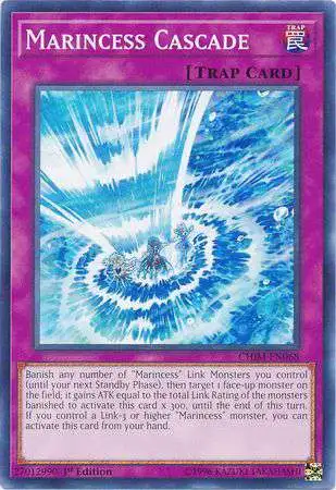 YuGiOh Trading Card Game Chaos Impact Common Marincess Cascade CHIM-EN068