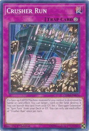 YuGiOh Trading Card Game Chaos Impact Common Crusher Run CHIM-EN076