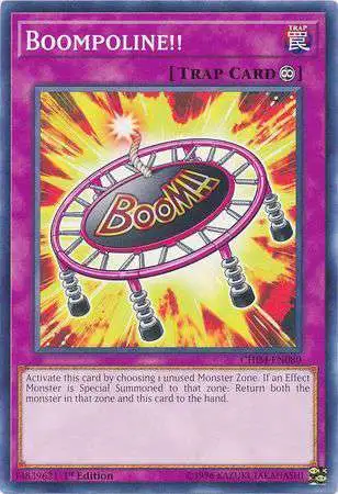 YuGiOh Trading Card Game Chaos Impact Common Boompoline!! CHIM-EN080