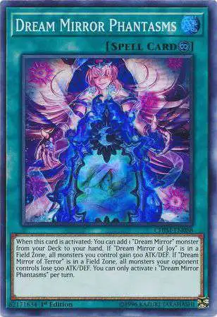 YuGiOh Trading Card Game Chaos Impact Super Rare Dream Mirror Phantasms CHIM-EN088