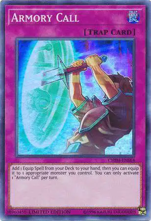 YuGiOh Trading Card Game Chaos Impact Super Rare Armory Call CHIM-ENSE4