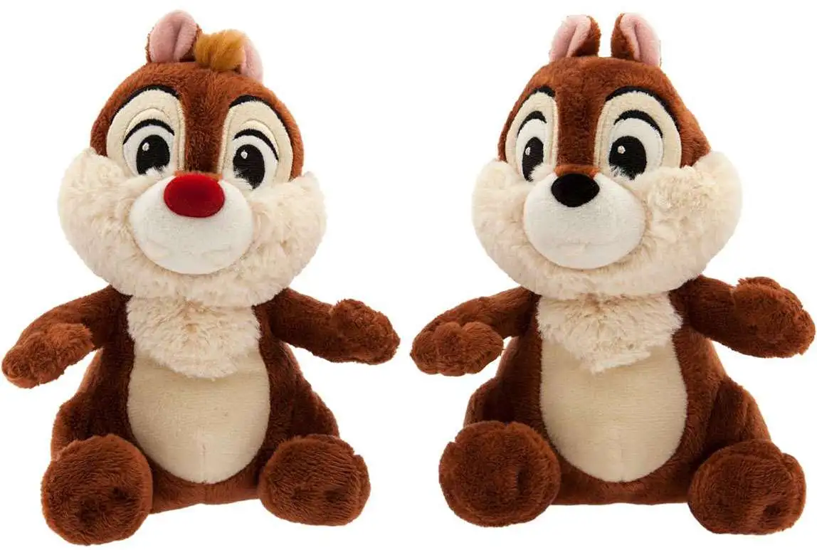 Disney Chip & Dale Exclusive 6.5-Inch Set of 2 Mini Bean Plush