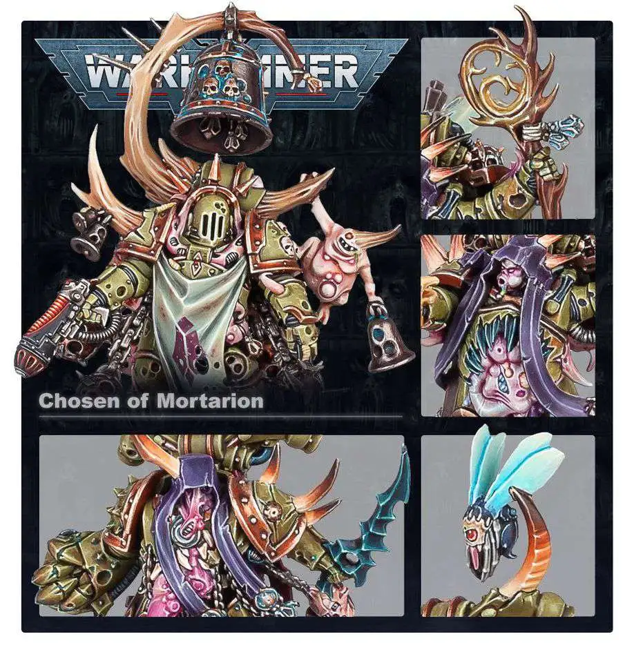 Warhammer 40,000 Death Guard Chosen of Mortarian [Black Box]