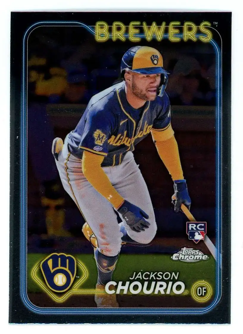 MLB 2024 Topps Chrome Jackson Chourio #161 [Rookie]