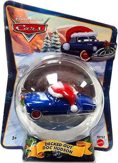 Disney / Pixar Cars Christmas Package Decked Out Doc Hudson Exclusive Diecast Car [2010]