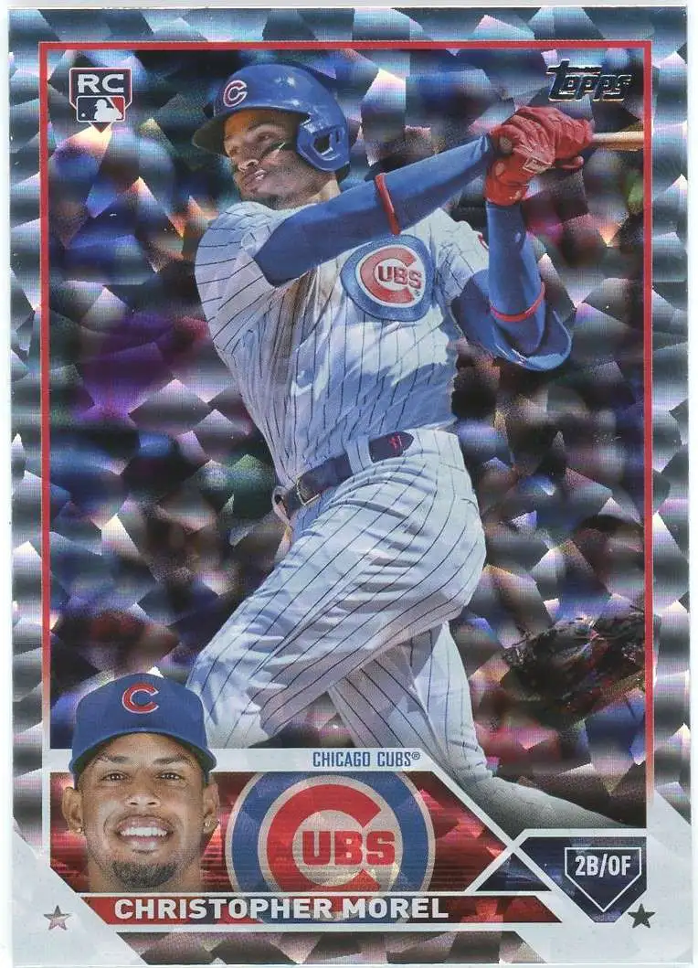 Christopher Morel #5 of the Chicago Cubs during the 2023 MLB