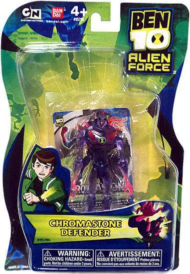 Ben 10 Alien Force Toy Chromastone 4 Tall Action Figure Collectible Card  New