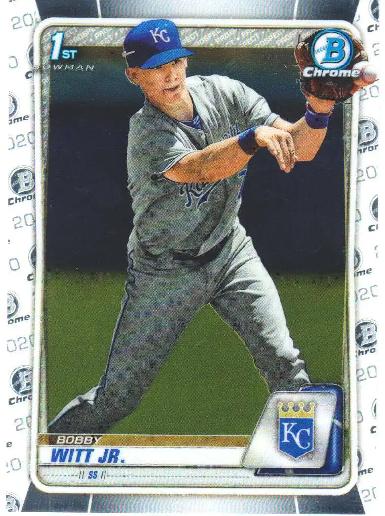 MLB Topps 2020 Bowman Baseball Bobby Witt Jr. BCP-25 [Chrome 1st Bowman]