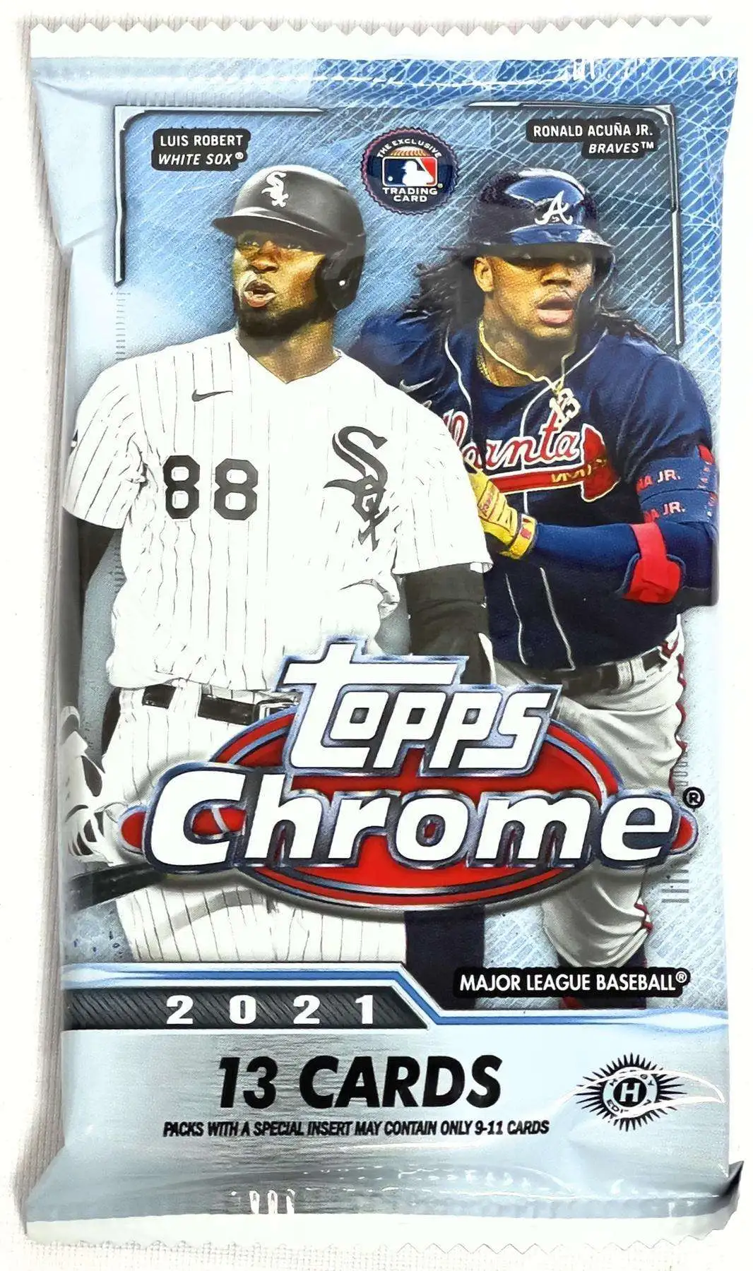 MLB Topps 2021 Chrome Baseball Trading Card JUMBO HOBBY Pack 13 Cards ...