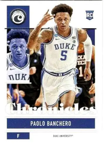 NBA Orlando Magic 2022 Panini Chronicles Draft Picks Paolo Banchero #2 [Rookie Card]