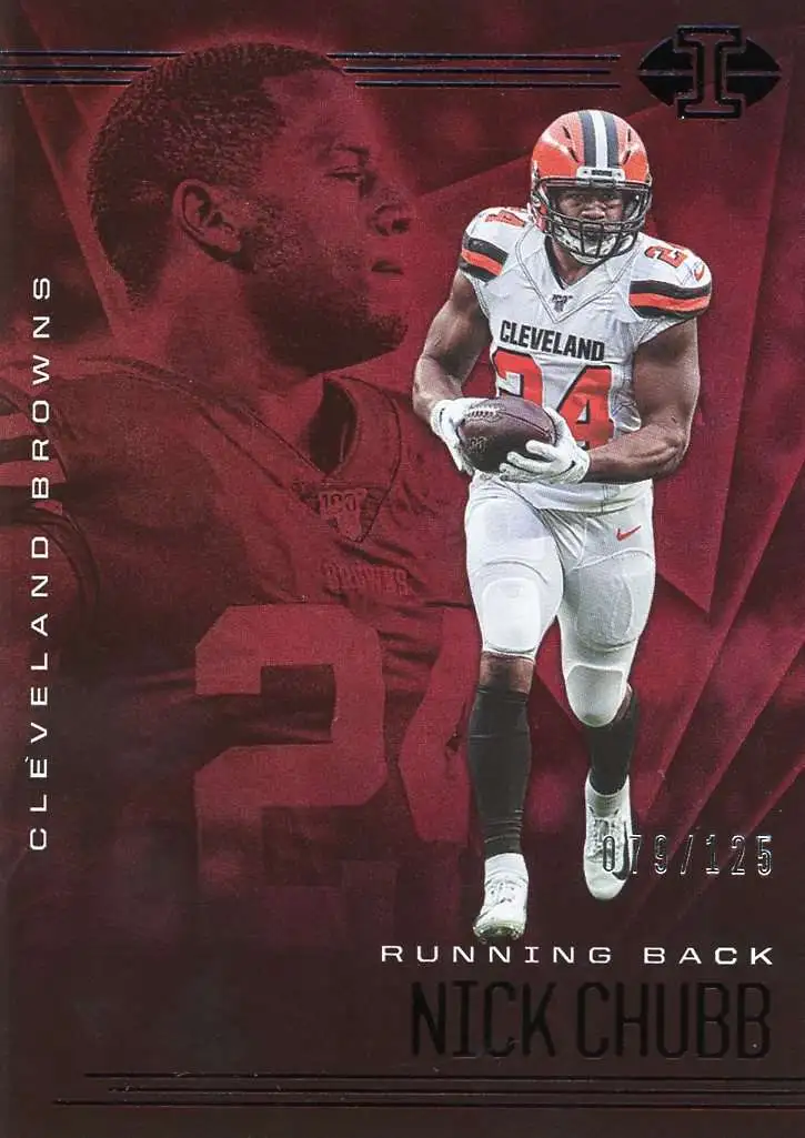 NFL 2020 Panini Illusions 79/125 Nick Chubb #56