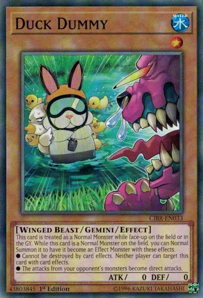 YuGiOh Circuit Break Common Duck Dummy CIBR-EN033