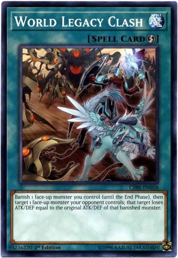 YuGiOh Circuit Break Common World Legacy Clash CIBR-EN058