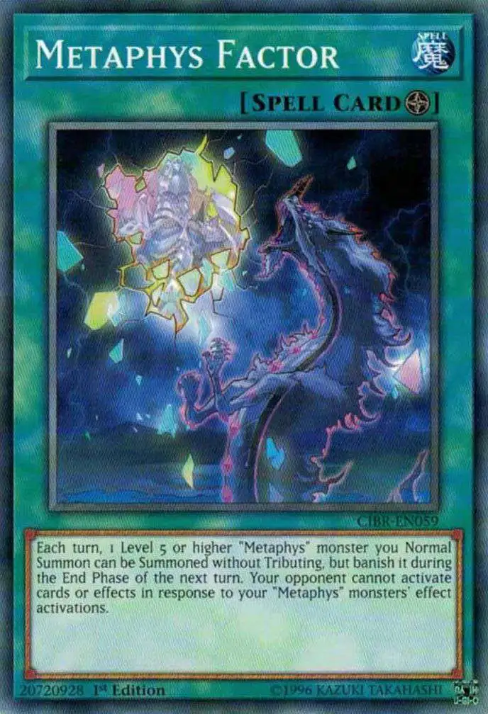 YuGiOh Circuit Break Common Metaphys Factor CIBR-EN059