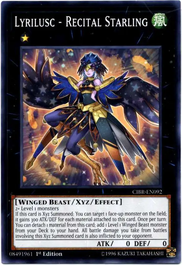 YuGiOh Circuit Break Common Lyrilusc - Recital Starling CIBR-EN092