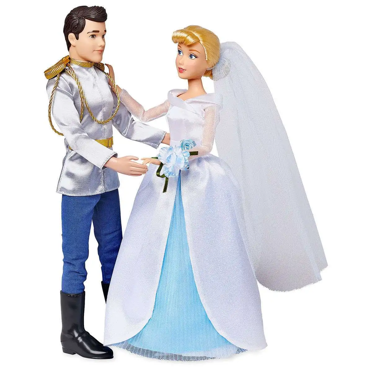 Fisher Price Little People Disney Cinderella Bride & Prince Charming Wedding Set 