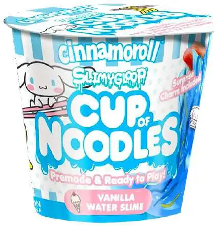 Hello Kitty Slimygloop Cup of Noodles Cinnamaroll Vanilla Water Slime Mystery Pack (Pre-Order ships November)