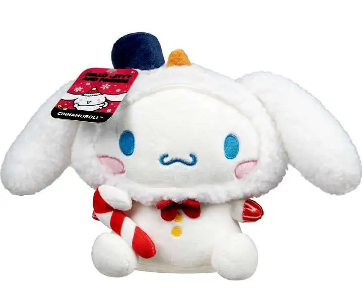 Sanrio Hello Kitty & Friends Holiday Cinnamoroll 8-Inch Plush [Festive Hat]