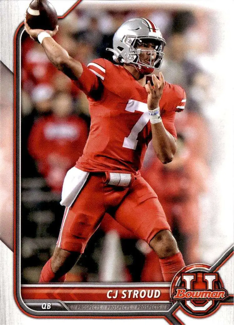 NFL Houston Texans 2022 Bowman University CJ Stroud #90