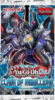 YuGiOh Clash of Rebellions Booster Pack 9 Cards Konami - ToyWiz