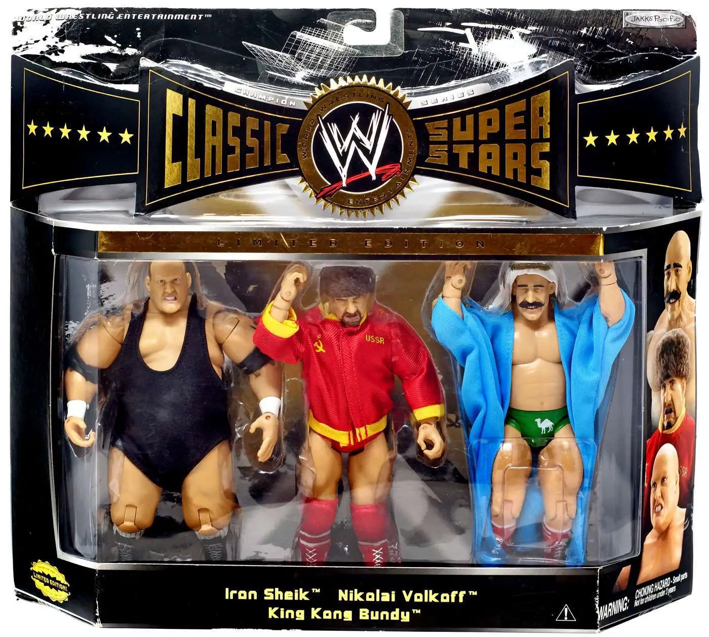 WWE Wrestling Classic Superstars Series 6 The Birdman Koko B. Ware ...